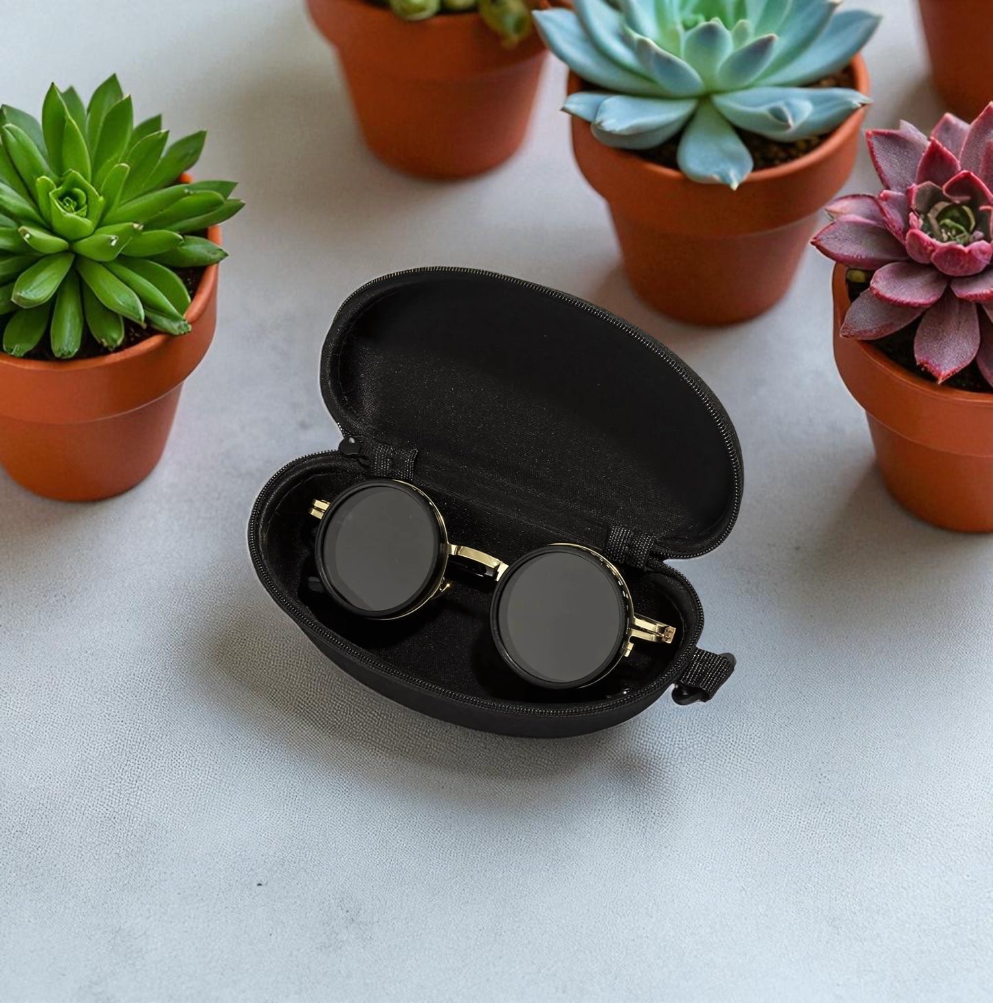 ZeyraVision ND9 – Lentes de Sol con Filtro Ajustable, Alta Definición y Diseño Vintage