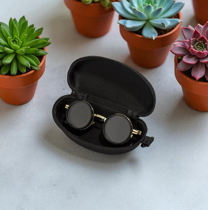 ZeyraVision ND9 – Lentes de Sol con Filtro Ajustable, Alta Definición y Diseño Vintage