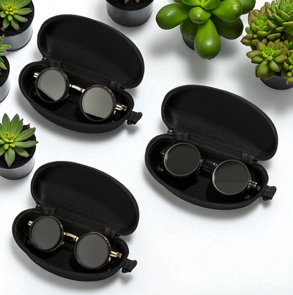 ZeyraVision ND9 – Lentes de Sol con Filtro Ajustable, Alta Definición y Diseño Vintage