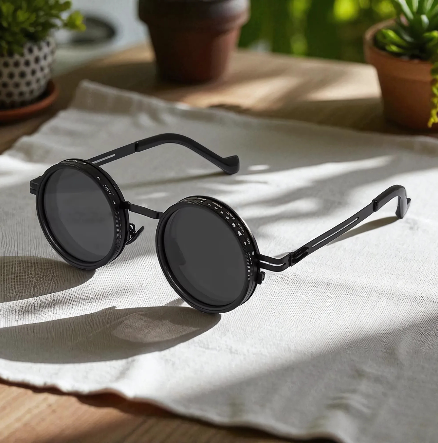 ZeyraVision ND9 – Lentes de Sol con Filtro Ajustable, Alta Definición y Diseño Vintage